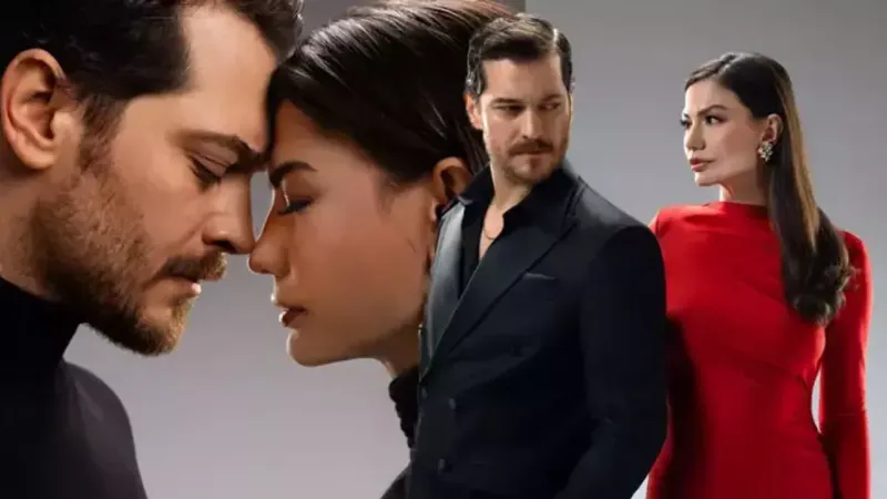 Çağatay Ulusoy ve Demet Özdemir'in set halleri olay oldu!