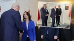 DEM Parti heyeti, MHP'yi ziyaret etti! Bahçeli, kapıda karşıladı...