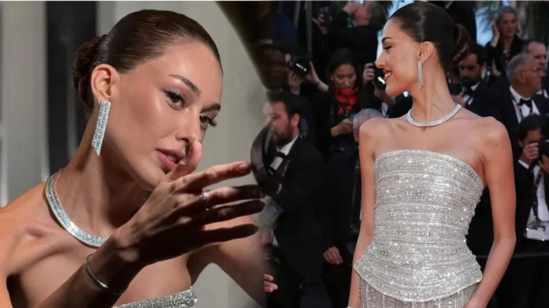 Dilan Çiçek Deniz'in Cannes Hali Şoke Etti! Estetik Mi?