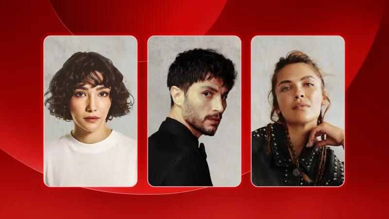 İlhan Şen, Aybüke Pusat ve Biran Damla Yılmaz 'Halef'te buluştu