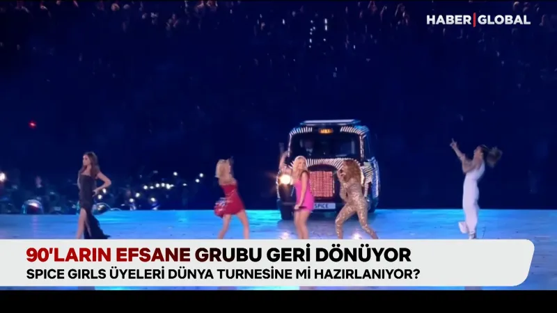 Spice Girls Efsanesi Geri Dönüyor! Dünya Turnesi Müjdesi!