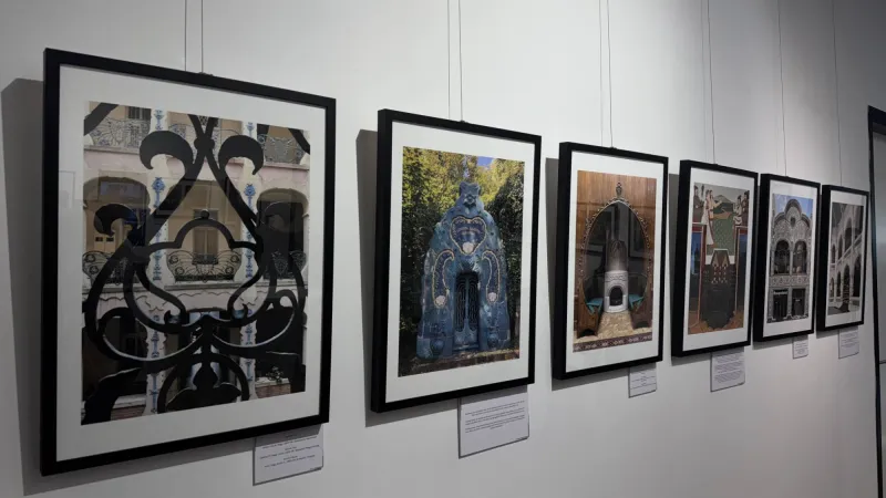 Sanatçı Dorka Demeter'in "Mimari İhtişam: Macar Art Nouveau" sergisi İstanbul'da açıldı