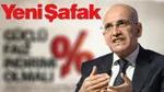 Yeni Şafak’ın hedefinde yine Mehmet Şimşek var! ‘Faiz’ mesajı verdi…
