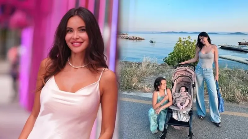 Zeynep Sever Demirel'den 5 aylık kızıyla yeni kareler! İşte Yasmin'in son hali...